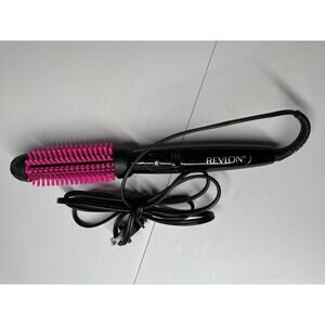 Revlon Silicone Heated Hair Styling Brush open box